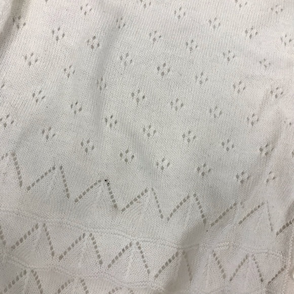 Vintage White Cardigan - Picture 7 of 9